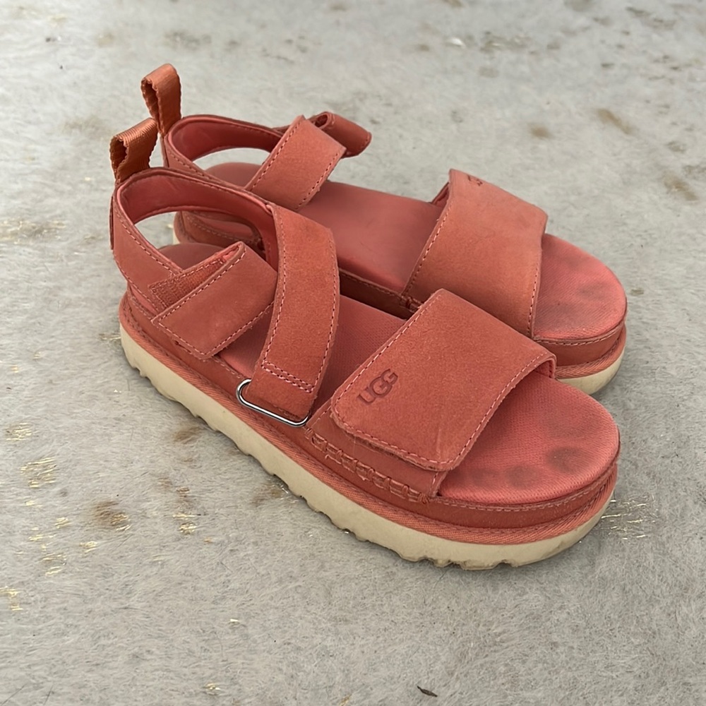 UGG Women’s Goldenstar Suede Sandals